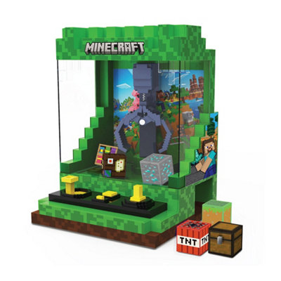 Minecraft Retro Table Top Claw Crane Game