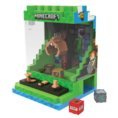 Minecraft Retro Table Top Claw Crane Game