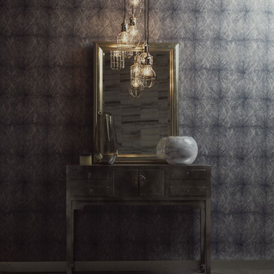 Minerals Moonstone Navy Wallpaper Holden 35752
