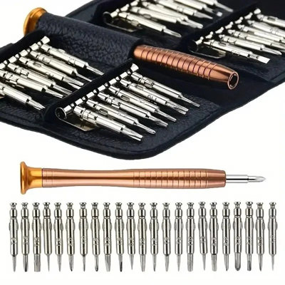 Mini 25x Precision Screwdriver Repair Kit Perfect for Phones Watches ...