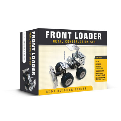 Mini 3D Metal Front Loader Builder Set
