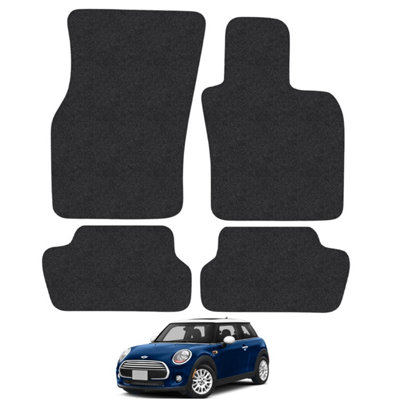 Mini 3Dr Hatch 2014-Onwards Car Floor Mats Tailored Fit Carpet Floor 4pcs Set