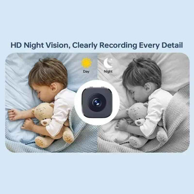 Mini 6K WiFi Security Camera Full HD Wireless CCTV Cam Motion Detection ...