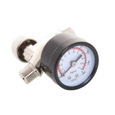 Mini Air Regulator For Spray Guns - 1/4