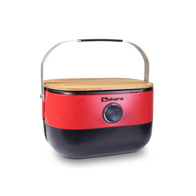 Mini-BBQ Portable Gas BBQ - Red