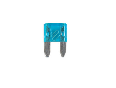 Mini Blade Fuse 15-amp Blue Pack 25 Connect 30429 | DIY at B&Q