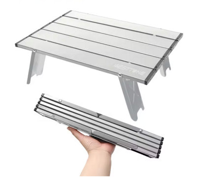 Mini Camping Table Ultralight Portable Aluminum Alloy Outdoor Table ...