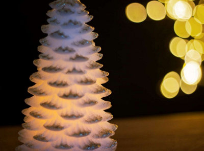 Mini Christmas LED Glitter Tree Decoration - 3