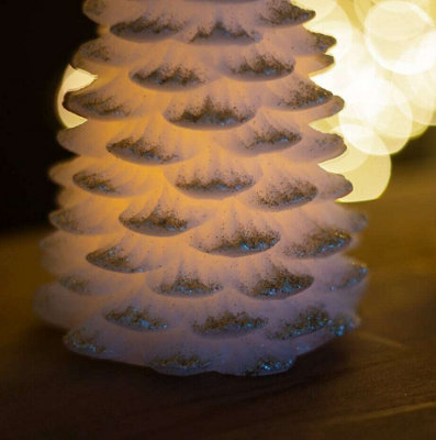 Mini Christmas LED Glitter Tree Decoration