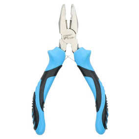 Mini Combination Pliers For Modelling Craft Hobby Fishing 120mm Soft Grip Handle