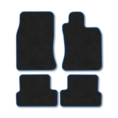 Mini Cooper 2002-2006 (R50/R53) Car Mats Blue Trim Carpet Tailored Easy ...