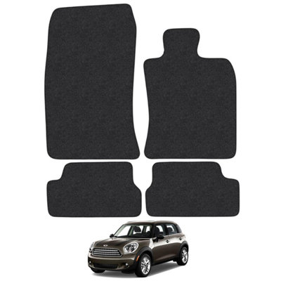 Mini Cooper 2006-2014 R56 Car Floor Mats Carpet Tailored Fit 4pcs Set Anti-Slip