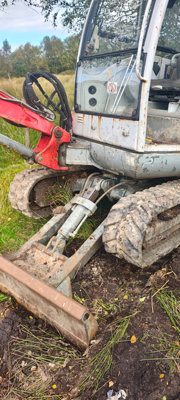 Mini Digger Robust and Visual Dozer Ram Lock