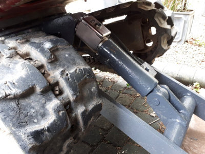 Mini Digger Robust and Visual Dozer Ram Lock