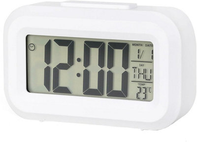 Mini Digital Clock with LCD Screen, Time, Date, Timer & Temperature ...