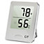 Mini Digital LCD Humidity Meter Thermometer - White