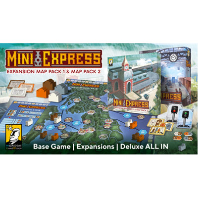 Mini Express: Expansion Map Pack 1 & Map Pack 2 - Brand New and Sealed