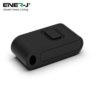 Mini FOB Wireless Switch 1 Gang, Black for ECO RANGE + 500W RF Receiver