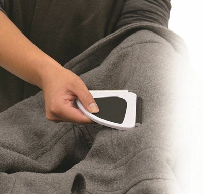 Mini Fuzz Fabric Groomer Lint Remover Portable Travel Sweater Pet Cat Dog Hair - 3