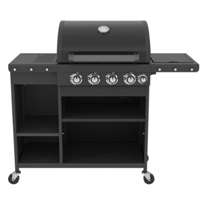 Mini Gas 4 Burner BBQ Outdoor Kitchen Style