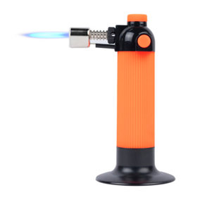 Mini Gas Blow Torch Chef Creme Cooking Refillable Soldering