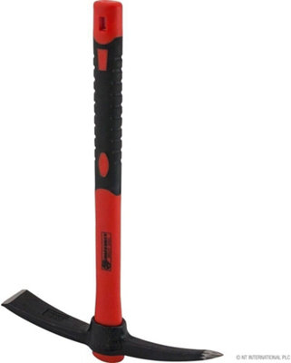 Mini Hand Wood Splitting Wedge With Fibreglass Handle Double End Hardened Head Suitable For Gardening