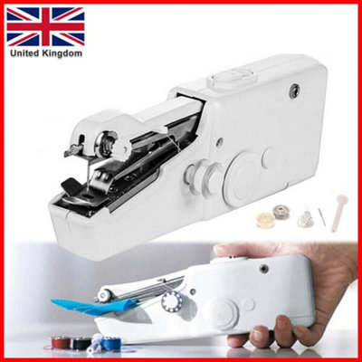 Mini Handheld Sewing Machine Cordless Portable Clothes Stitching Tool