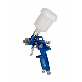 Mini HVLP Gravity Spray Gun, 0.8mm Nozzle Set Up, 125ml Pot