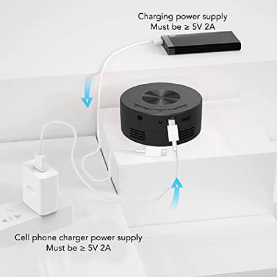 Mini Projecteur Portable Full HD 1080p – 100 ANSI, 6000 Lm, Haut-Parleur Intégré, Compatible Smartphone Et TV Stick