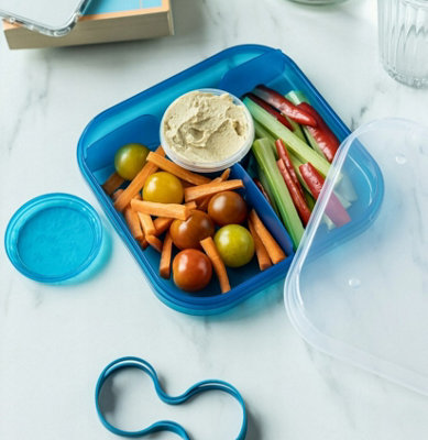 Mini Lunch Box Divided sections school Nursery Trip Low Design Space ...