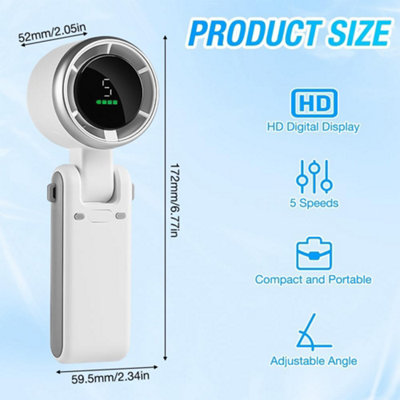 mini outdoor cooling fan misting fan mini portable fan quiet fan