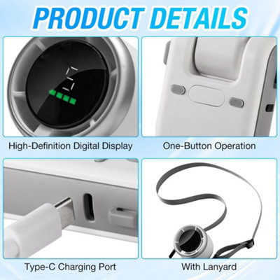 mini outdoor cooling fan misting fan mini portable fan quiet fan