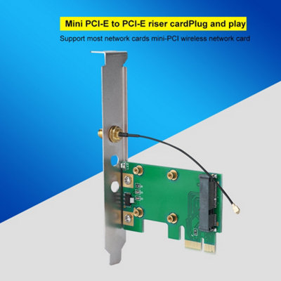 Mini PCI-E to PCI-E Riser Card:Expand Your Network with this External Adapter