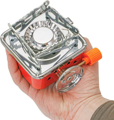Mini Portable Camping Stove - High Efficiency Windproof Folding Gas ...