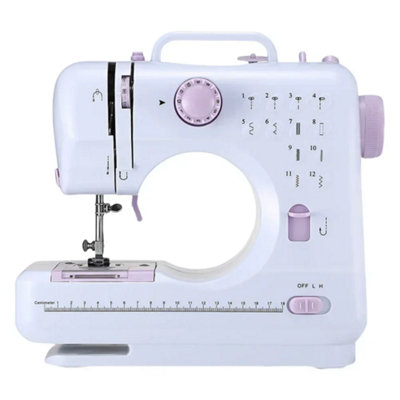 Mini Portable Sewing Machine , 12 Stitches, Electric with Pedal