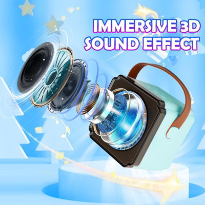 Mini Portable wireless speaker Karaoke Machine with Bluetooth sound system