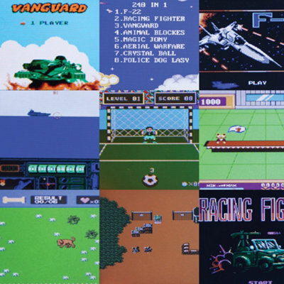 Mini Retro Arcade Machine with 200 Games