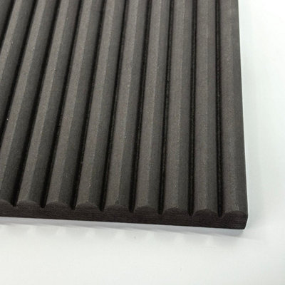Mini Ribbed Wall Panel - Black - Sample Size - Panels By Sofia ...