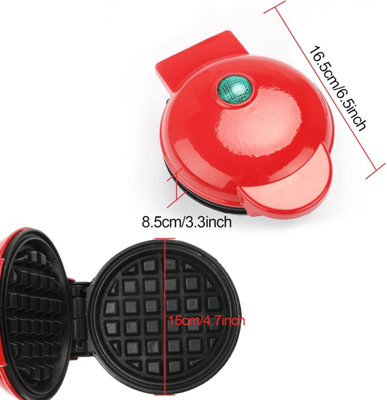 ROBUD Wood Toy Waffle Maker Pancake Pretend Play Kitchen Toy For Kids And Toddle