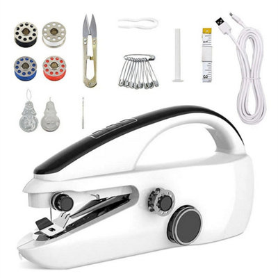 Mini Sewing Machine Handheld Cordless