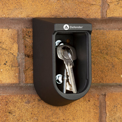 Mini Wall Mounted Key Safe Outdoor Push Button Key Lock Box