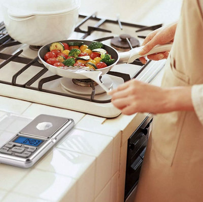 Mini Weighing Scales in up to 100 grams - Small Pocket Size for Kitchen ...