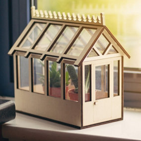 Miniature Indoor Greenhouse For Herbs and Flowers