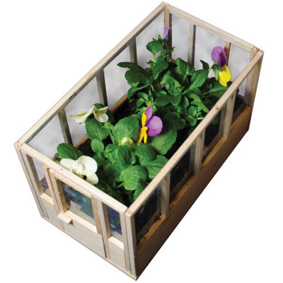 Miniature Indoor Greenhouse For Herbs and Flowers