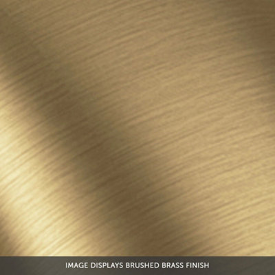 Minimalist Bottle Trap Brushed Brass
