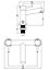 Minimalist Deck Mounted Bath Filler Tap - Chrome - Balterley