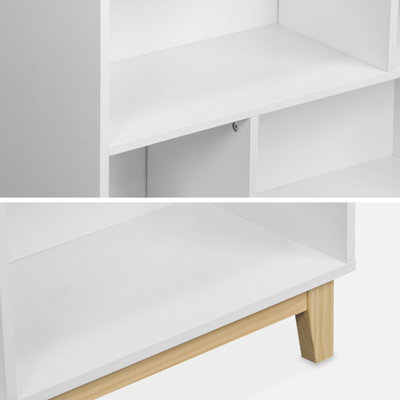 Scandi deals low bookcase