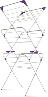 Minky extra discount wide clothes airer