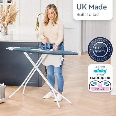 Minky Expert Blue Ironing Board 122 x 38 cm