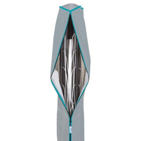Minky Rotary Cover Grey/Teal (One Size)